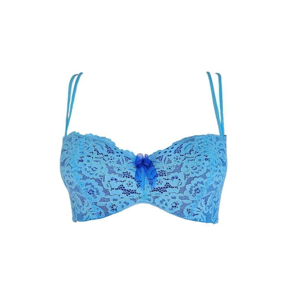 y2k scene lace bow bra